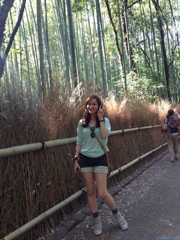 Arashiyama 嵐山 - Bamboo Groves and Togetsukyo Bridge in Kyoto