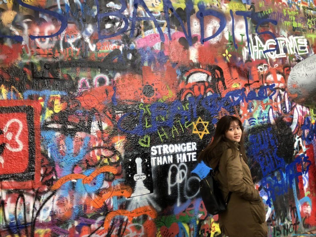 The Lennon Wall - Prague, Czech Republic