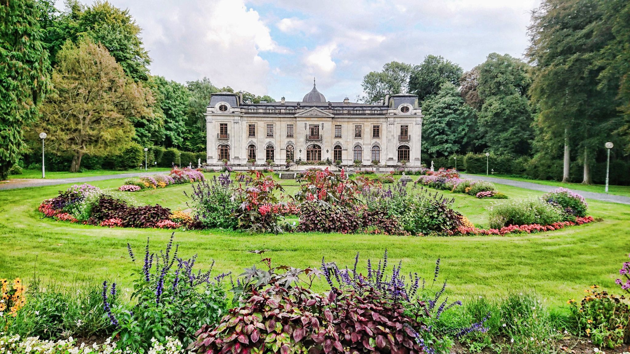 Jesień w Parc d’Enghien