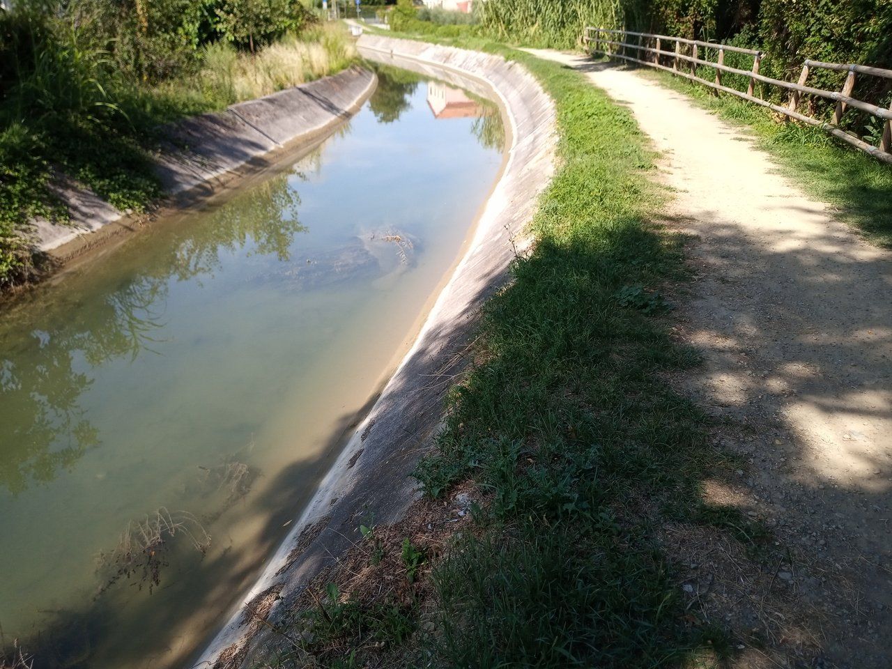 foto dalla ciclabile