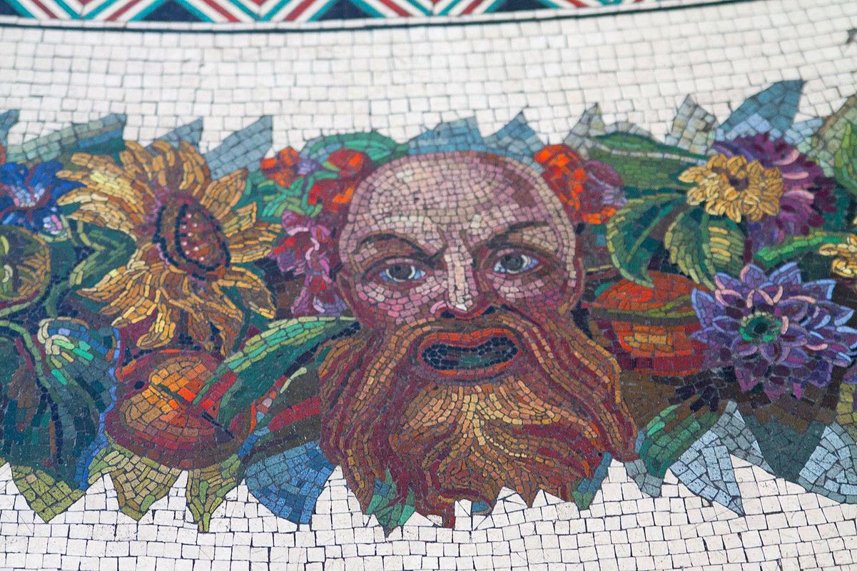 Eternal works of art in stone. Florentine mosaic of the Hermitage