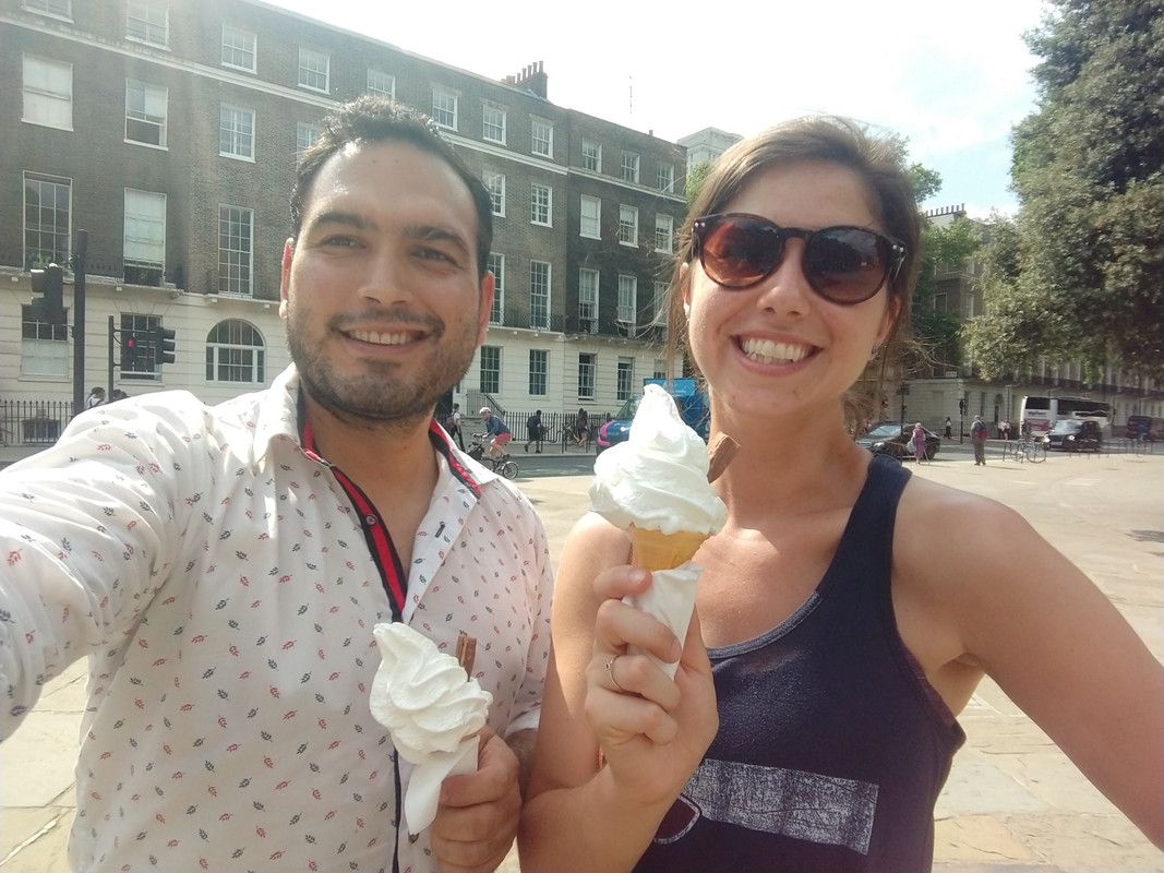 A walk in the park with a known Londoner face