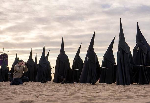 This Is Not What You Think - Semana Santa Marinera Beach Procession, Valencia