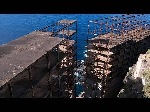 Drone Footage of El Esqueleto - The Abandoned Skeleton Building - URBEX Tenerife