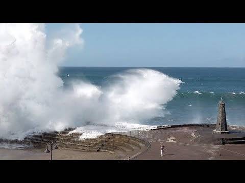 The Natural Pools Of Bajamar / The Lighthouse And The Big Wave! Tenerife Travel