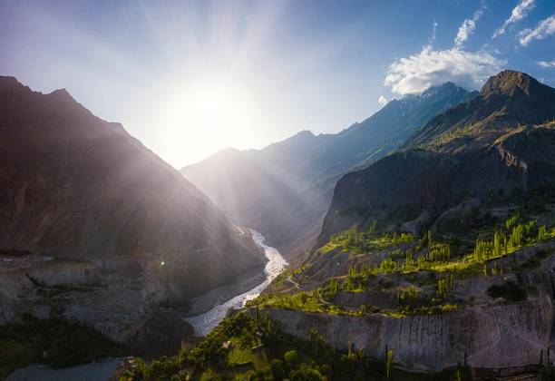 📷 The Land of High Mountains: Pakistan. Day 5. The road to Mount Rakaposhi - Hakapun or