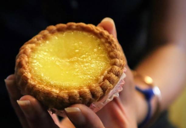 One of the best of the best egg tarts found in KL !
