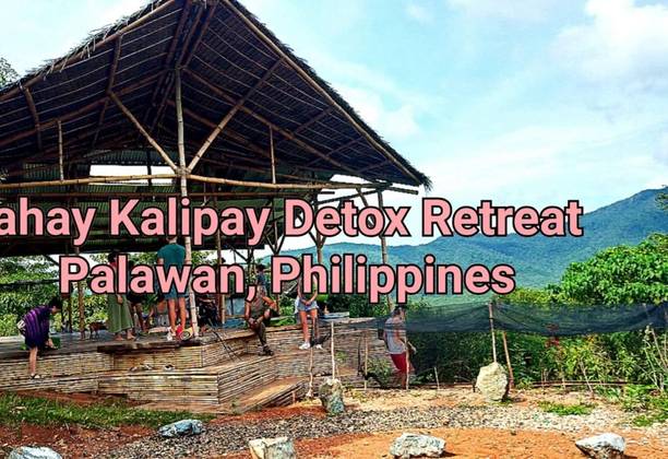 De-Stressing at Bahay Kalipay Raw Food & Yoga Retreat | Palawan, Philippines